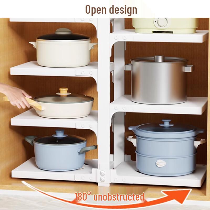 Kitchen Pot and Pan Storage Rack