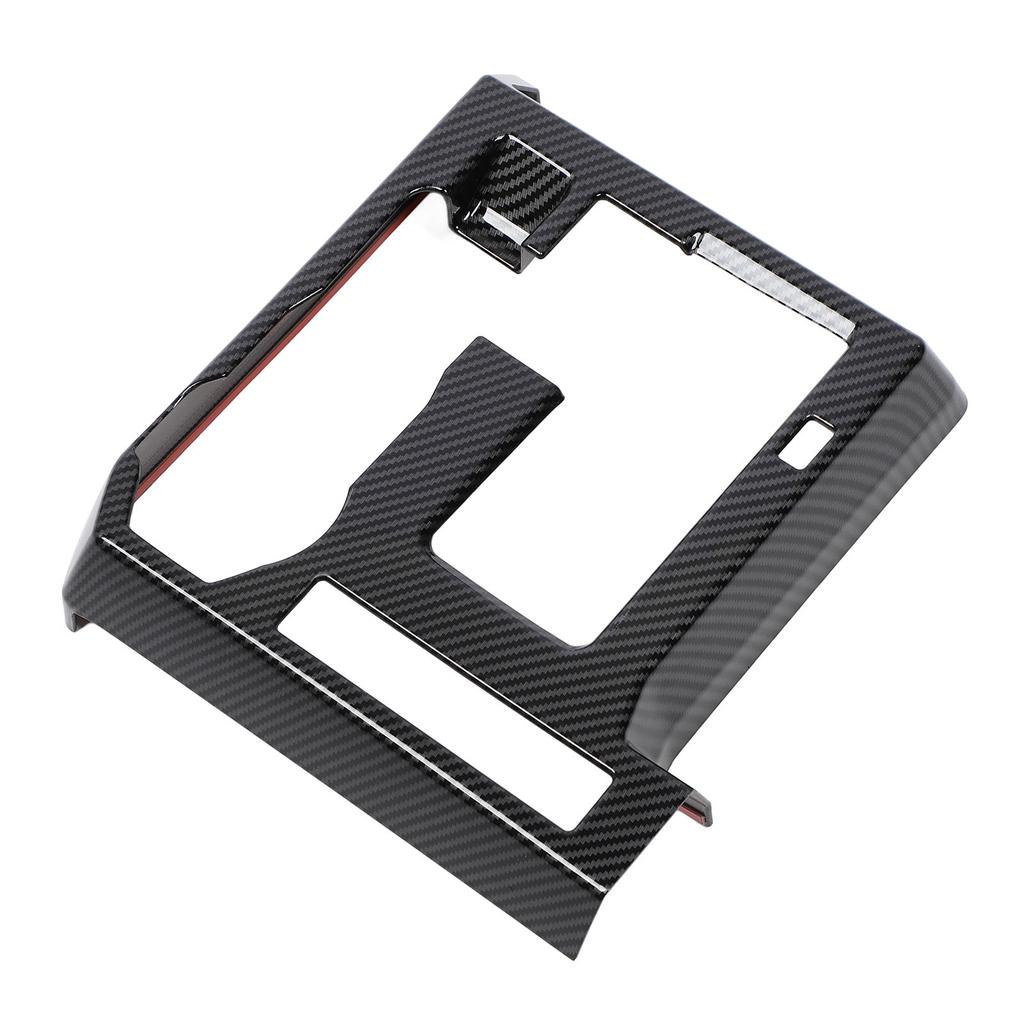Mittelkonsole Schalthebelbox Panel Kohlefaserfarbe Dekorative Abdeckung Zierleiste Schutz Präzise Passform