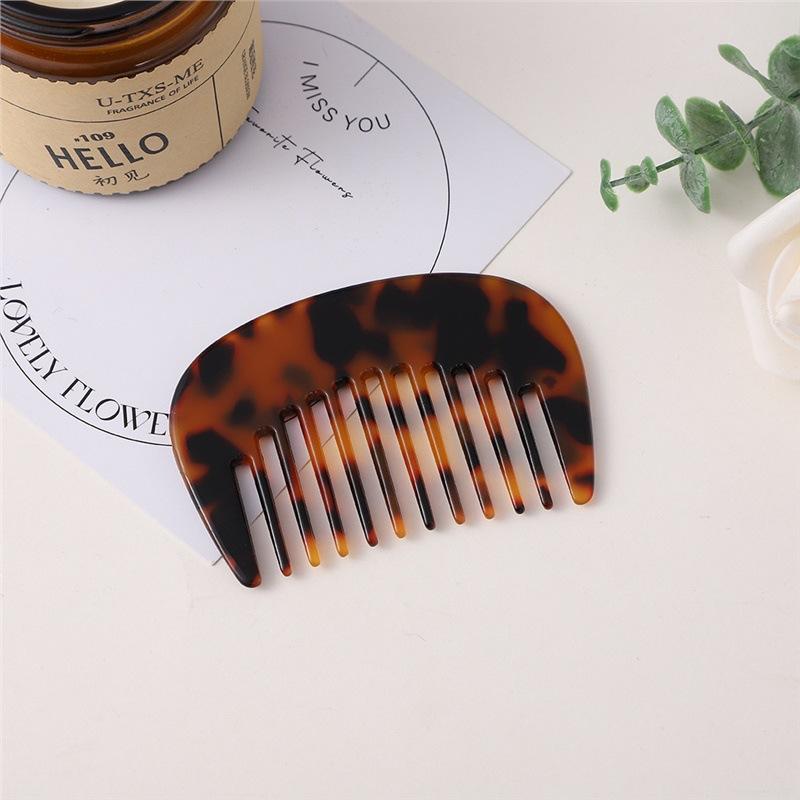 Acetic Acid Hair Comb Multi Color Portable Easy To Carry Small Comb Holiday Traveling Pocket Comb Hairdressing Styling Tools