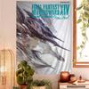 Mandala Wall Hanging Sheets Final Fantasy XIV Anime Game Colorful Tapestry Wall Hanging Bohemian Wall Tapestries
