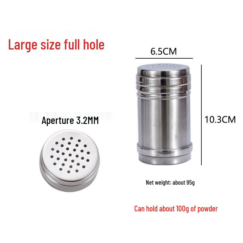 LIEI Stainless Steel Spice Shakers Set