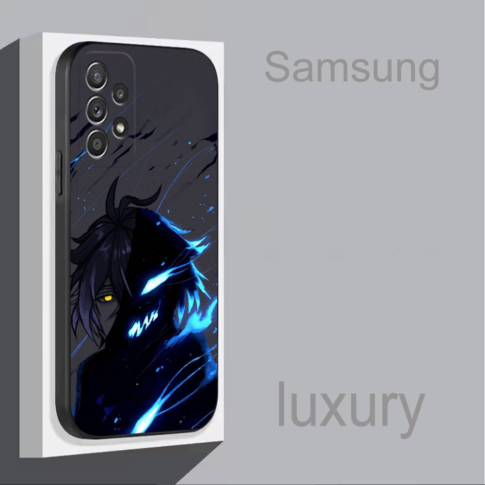 G-Genshin Impact F-Flins For Samsung S 25,24,23,22,30,21,10,9,Ultra,Plus,Lite,FE,4,5G Phone Case Black Soft Case