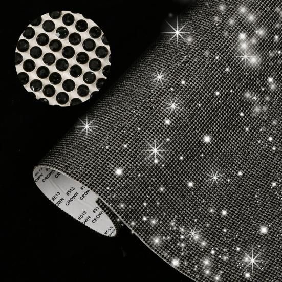 Self-Adhesive Rhinestone Sticker Fadeless Glass Clothing Decoration Car Rhinestone Sticker for Scrapbook