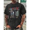 Washed Retro Cotton 230Gvintage 90S Graphic Cotton T-Shirt - Distr