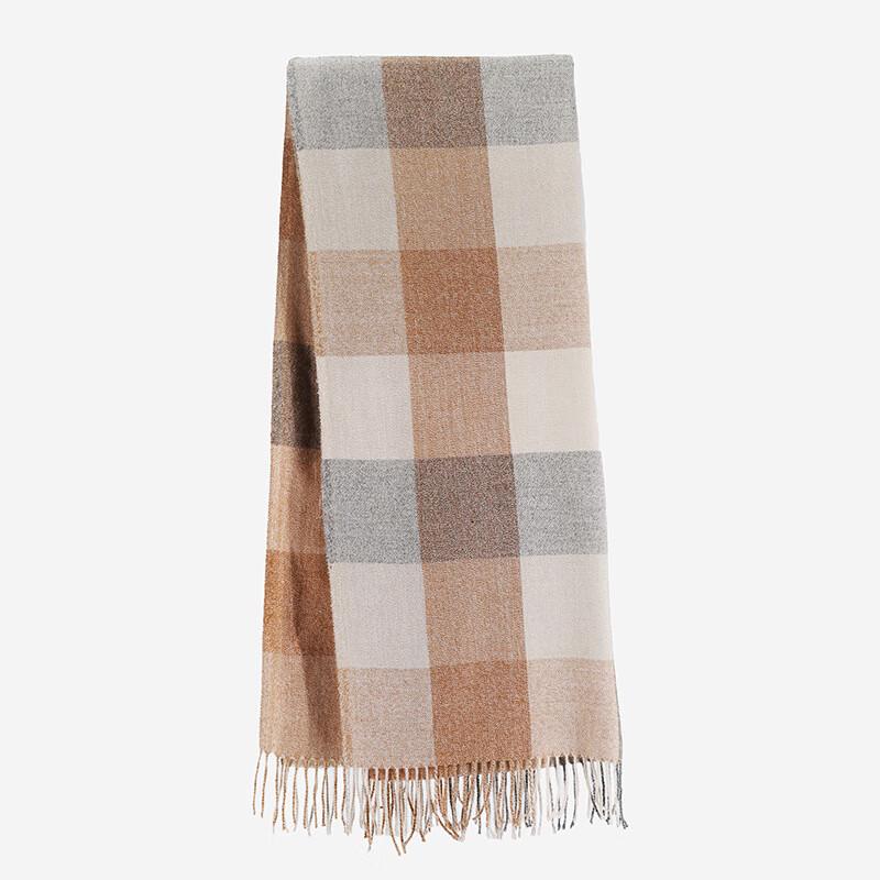 CEENIU Damen Herbst/Winter Plaid Imitatkashmir Schal Stola