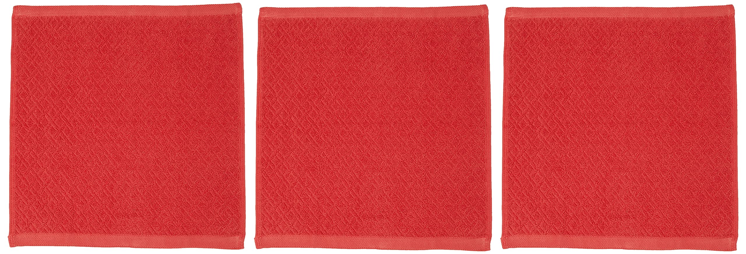 Hayashi Hand Set of 34 x 35 Hotel Variety Color WL604907 Towels, 3, Approx. cm, Type, 2, Red,
