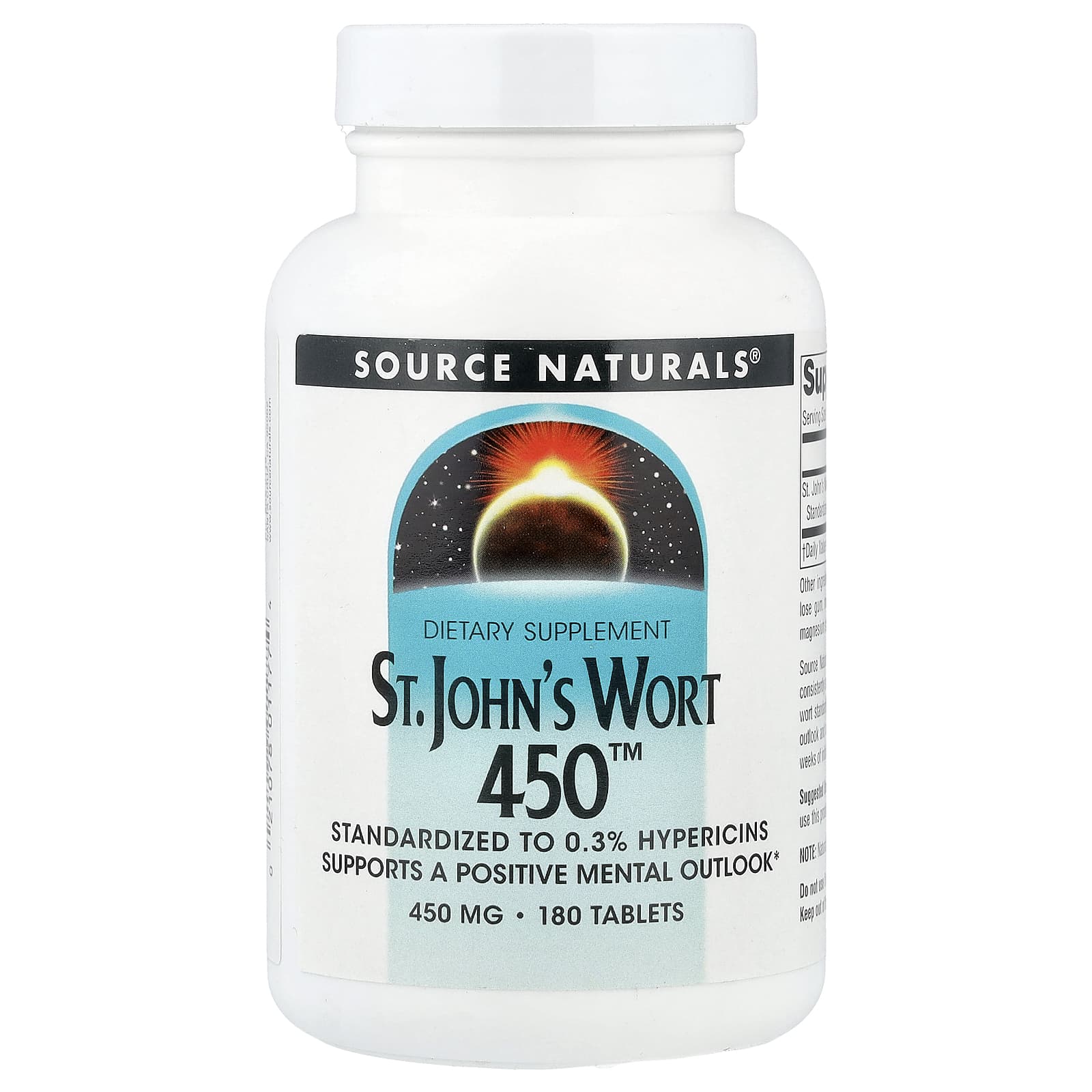 

St. John S Wort 450™, 450Mg, 180 Tablets