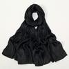High Quality Floral Print Satin Hijab Scarf Muslim Hijab Plain Malaysia Scarf Satin Shawl Luxury Silk Satin Wrap Islam Turban
