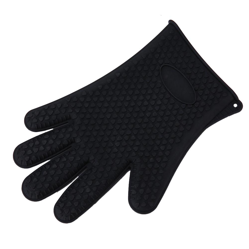 1PC Heat Resistant Microwave Oven Silicone Glove for Baking Kitchen Cleaning