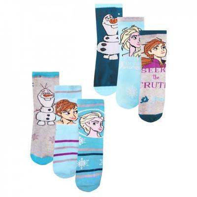 Girls Character Socks (Pack of 6)