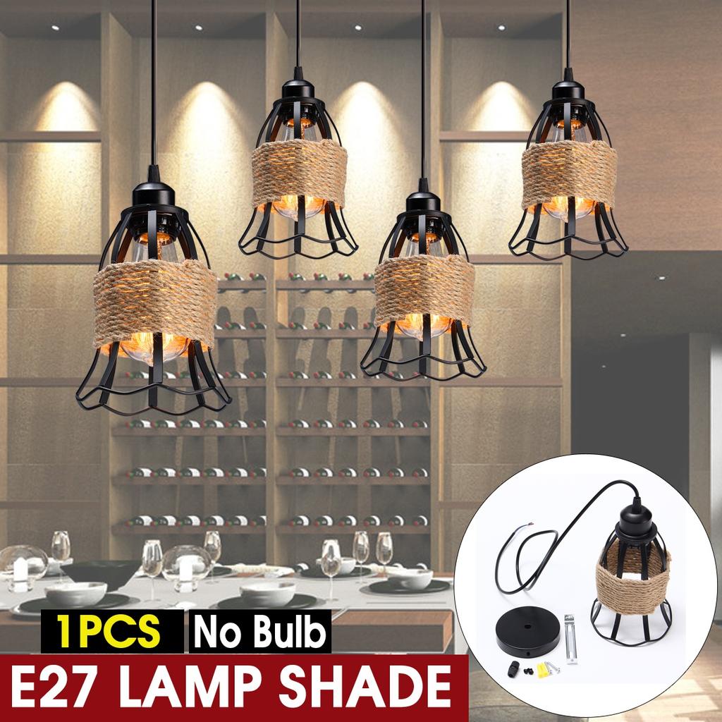 Buy E27 Retro Industrial Pendant Light 