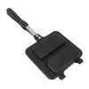 Sandwich Maker Nonstick Sandwich Baking Pan Breakfast Frying Skillet Griddle with Handle for Home