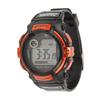 Sports Watch Digital LCD Electronic Watch Luminous Men Watch for Outdoor Activities Orange