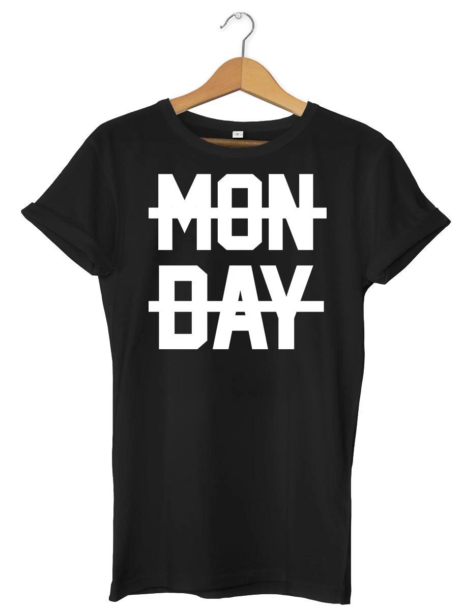 Hate Monday Funny Mens Womens Unisex T-Shirt 2XL