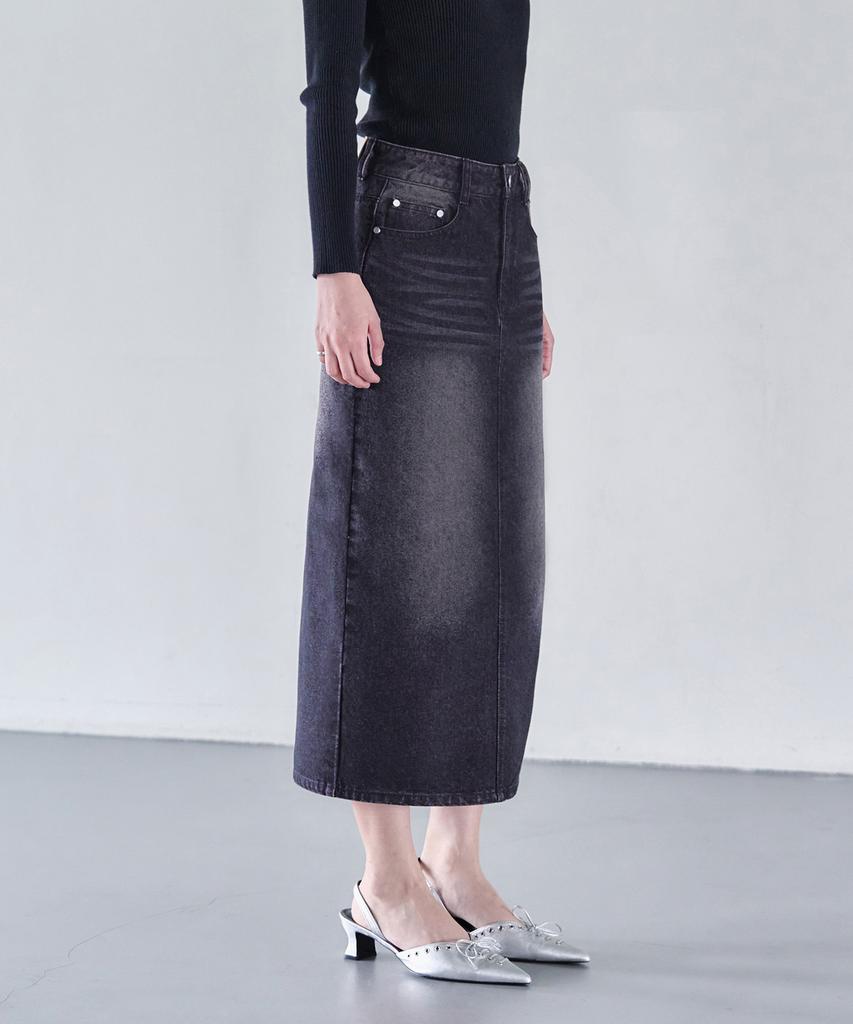 Deketeuumeon Signature Long Skirt Dcsk003Blackpink