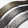 New Men's and Women's Same Willow Hollow Air Eye Punk Style Belt Personalized Trend Waist Belt