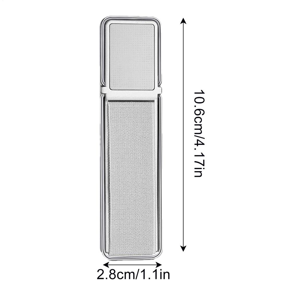 Universal Cellphone Finger Kickstand Mobile Phone Finger Strap Grip Phone ABS Wristband Holder Grip Telescopic Holder