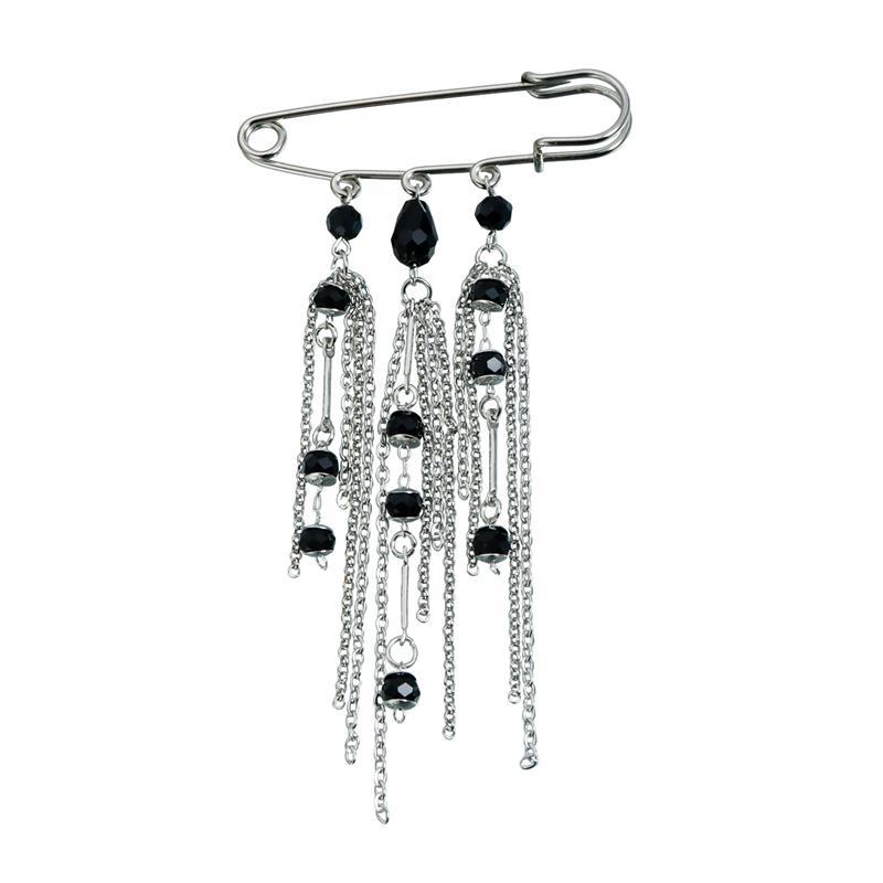 Elegant Pearl Chain Tassel Brooch Fashion Women Clothing Decor Accessories Jewelry Pin Pants Waist Adjust Pins Bag Pendant Gifts