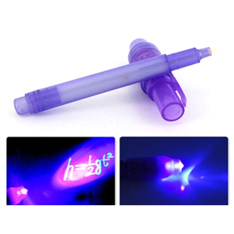 Invisible Ink Pen with UV Light Fun Activity Entertainment Party Favors Giveaways Xmas Goody Bag Stuffer for Kids Adults