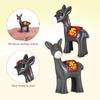 YARNOW 50 Pcs Little Donkey Figurines Tiny Resin Donkeys Miniature Donkey Crafts Small Donkey Figurine Bulk