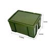 Heavy-Duty Industrial Plastic Storage Box with Lid