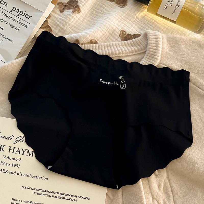 

Женские трусики Женская ластовица из чистого хлопка Низкая посадка Телесные Высокоэластичные Большого размера Девичьи трусики M чёрный