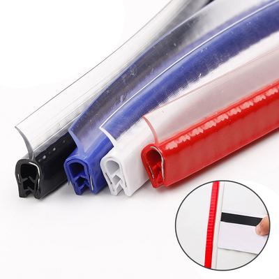 500cm Araba Kapısı Sızdırmazlık Koruyucusu Çarpışma Önleyici Ses Geçirmez Şerit Araba Kapısı Koruyucu Dekor Araba Tampon Kenarı Çizik Şerit Şekillendirici