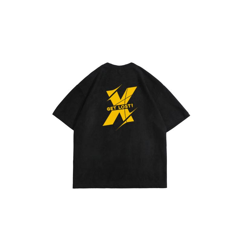 Men's Plus Size Heavyweight Suede Short Sleeve Retro T-Shirt - Summer 2024 Collection