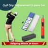 Golf Club Grip Kit 13 Golf Grip Tape Strips Golfs Grip Replacement Tool Kit Rubber Vise Clamp for Golf Club Regripping