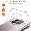 Four-Corners Shockproof Transparent TPU for Xiaomi Redmi Note 15 Pro 5G Pro+ Plus Note15 4G Protective Cover Shell Coque Fundas