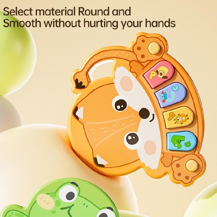 Baby erstes Klavierspielzeug Cartoon Lerninstrument ABS Sicheres Material Multifunktionale Musikmodi Leichtes reisefreundliches Design