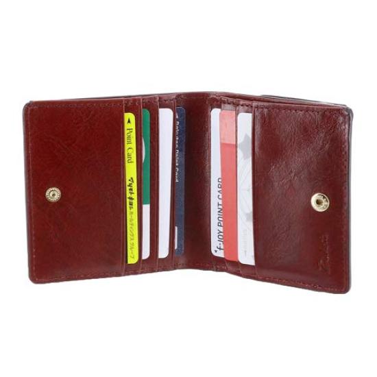 Dakota Women's Bambina Genuine Leather Bifold Wallet (DA-36123-40) Brown (0036123)