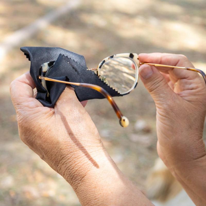 Cleaning Cloth For Glasses 100pcs Microfiber Cleaning Cloth Lint Free Glasses Cleaning Cloth For Lenses Screens Cameras