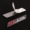 cjbkmg1 3D Metal STLine ST Line Emblem Car Fender Rear Trunk Badge Decals Sticker For Ford Focus Fiesta Mondeo Decorative Accessories