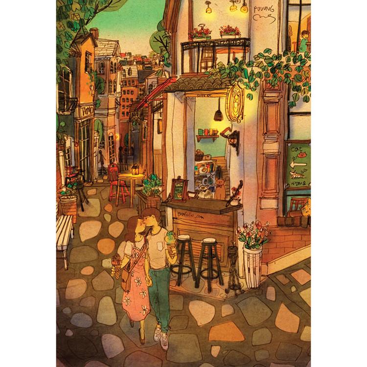 2000 Piece Jigsaw Puzzle - Kiss (Mini), Popular Korean Puzzle