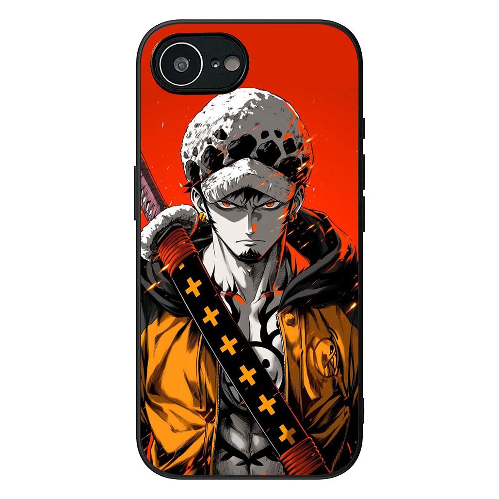 

One Piece Luffy Trafalgar Water Law Phone Cover for Samsung Galaxy Note 20 9 10 S8 S10 Lite S9 Plus A54 A53 A21S S10E A17 Case Galaxy S10e