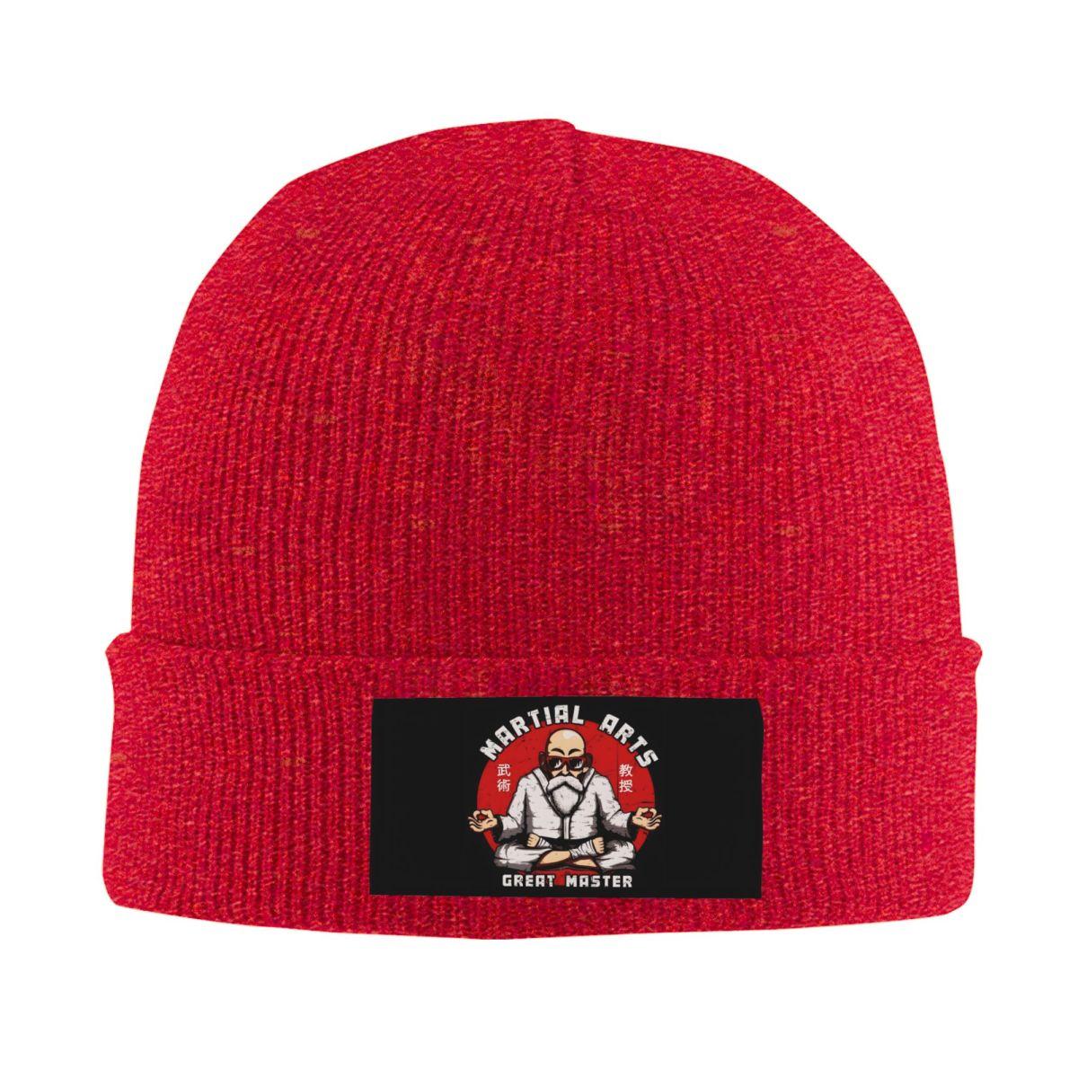 

Custom Master Roshi Legendary Classic Skullies Beanies Caps Unisex Hip Hop Winter Warm Knitting Hat Adult Movie Bonnet Hats One Size