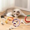 Cat Bite Rope Toy Grinding Teeth Durable Teasing Cat Rope Toy Cat Scratcher Ropes Toys Cotton Rope Bite-resistant Chewing Toy