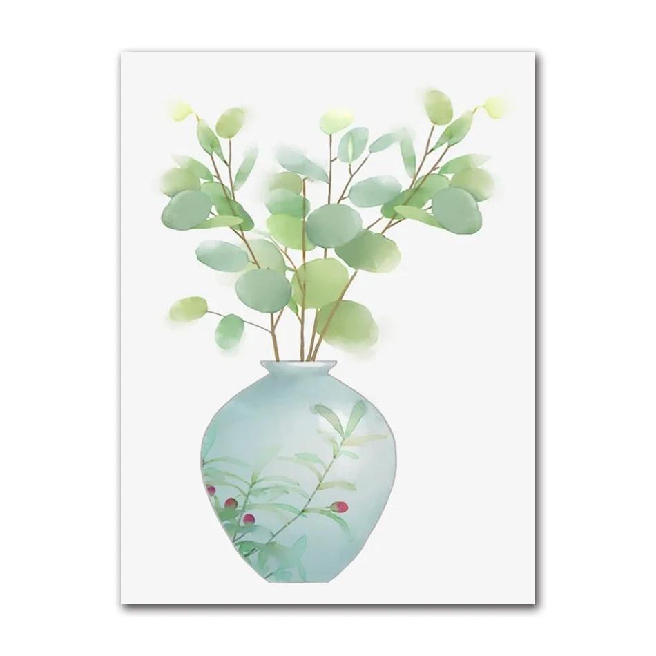 Sunflower Floral Lilac Watercolor Posters Boho Wall Art Canvas Painting Prints Pictures Nordic Style Living Room Interior Decor