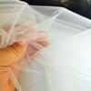 Small Hole See Through Polyester Nude Skin Colour Mesh Body Stocking Dance Wear Fabric Design Tulle Sells By Half Yards