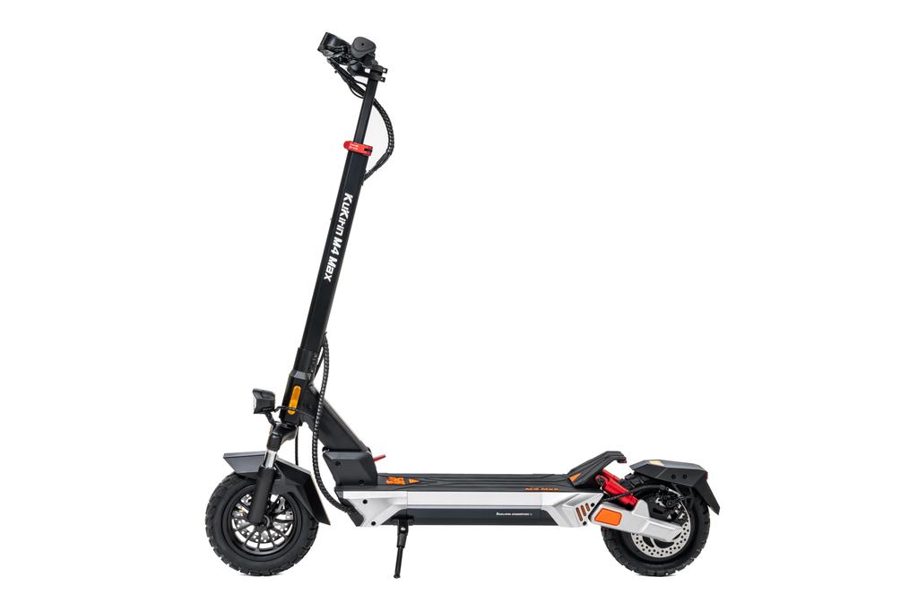KuKirin M4 Max 800W Electric Scooter, 48V 18.2Ah 64km Range, 45km/h, 10" Tubeless Tires, Dual Spring Suspension
