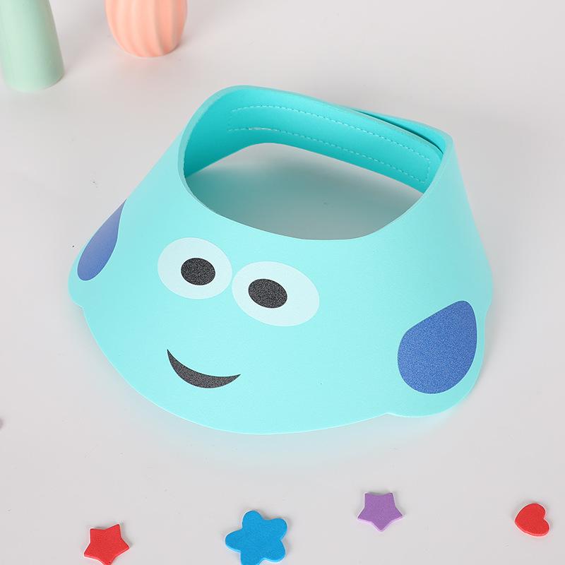 

Детская регулируемая мультяшная шапочка для шампуня и солнца с защитой ушей