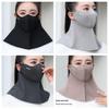 Unisex Double-Sided Fleece Mask for Autumn/Winter - Breathable, Full Face Coverage, 3D Slimming, Eye Corner Protection