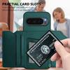 Card Holder Back Case For Google Pixel 8 9 10 Pro XL 8A 9A Magnetic Button-Flip Leather Wallet Cover Nothing Phone 3A 2A 2 Pro 1