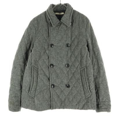 JOURNAL STANDARD Wool Blend Long Sleeve Quilted Jacket Men's Used
