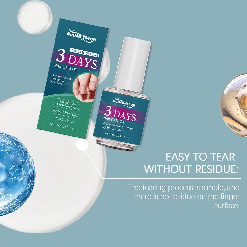 3 Days Nail Care Serum Repair Nail Fungus Paronychia Relieve Cracked Damaged Toenails Strengthener Onychomycosis Removal Serum