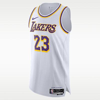 Баскетбольная майка Nike Los Angeles Lakers Dri FIT Мужская Белая 48