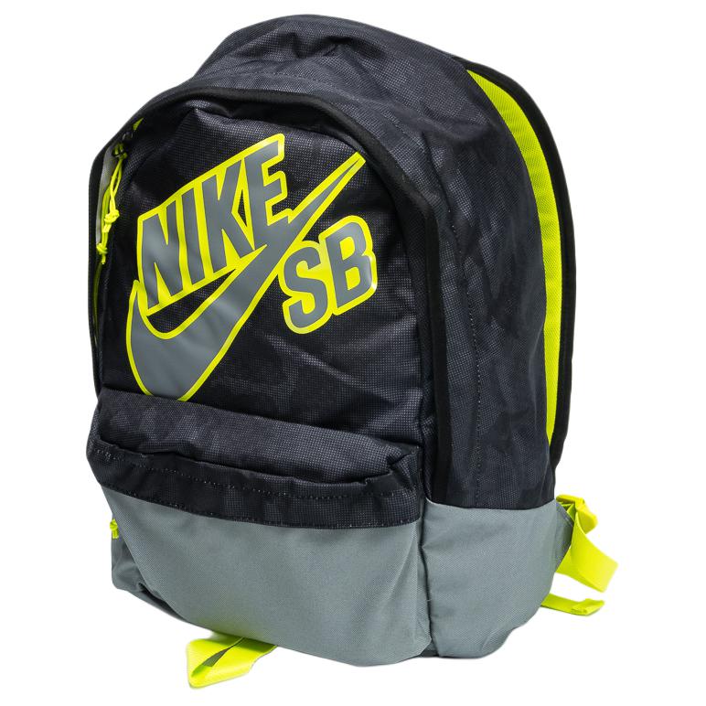 Nike Polyester Backpack Unisex Black & Gray BA3275-003