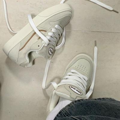 Retro Niche Original Board Shoes Women's Autumn New Platform Student Versatile Casual Sports Bread Shoes