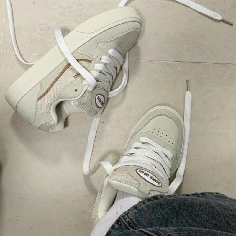 Retro niche original board shoes women's autumn new platform student versatile casual sports bread shoes